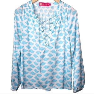 Macbeth Collection by Margaret Josephs Blouse Size XS
